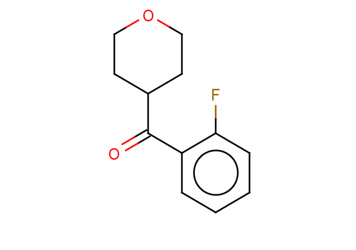 (2-fluorophenyl)(tetrahydro-2H-pyran-4-yl)methanone
