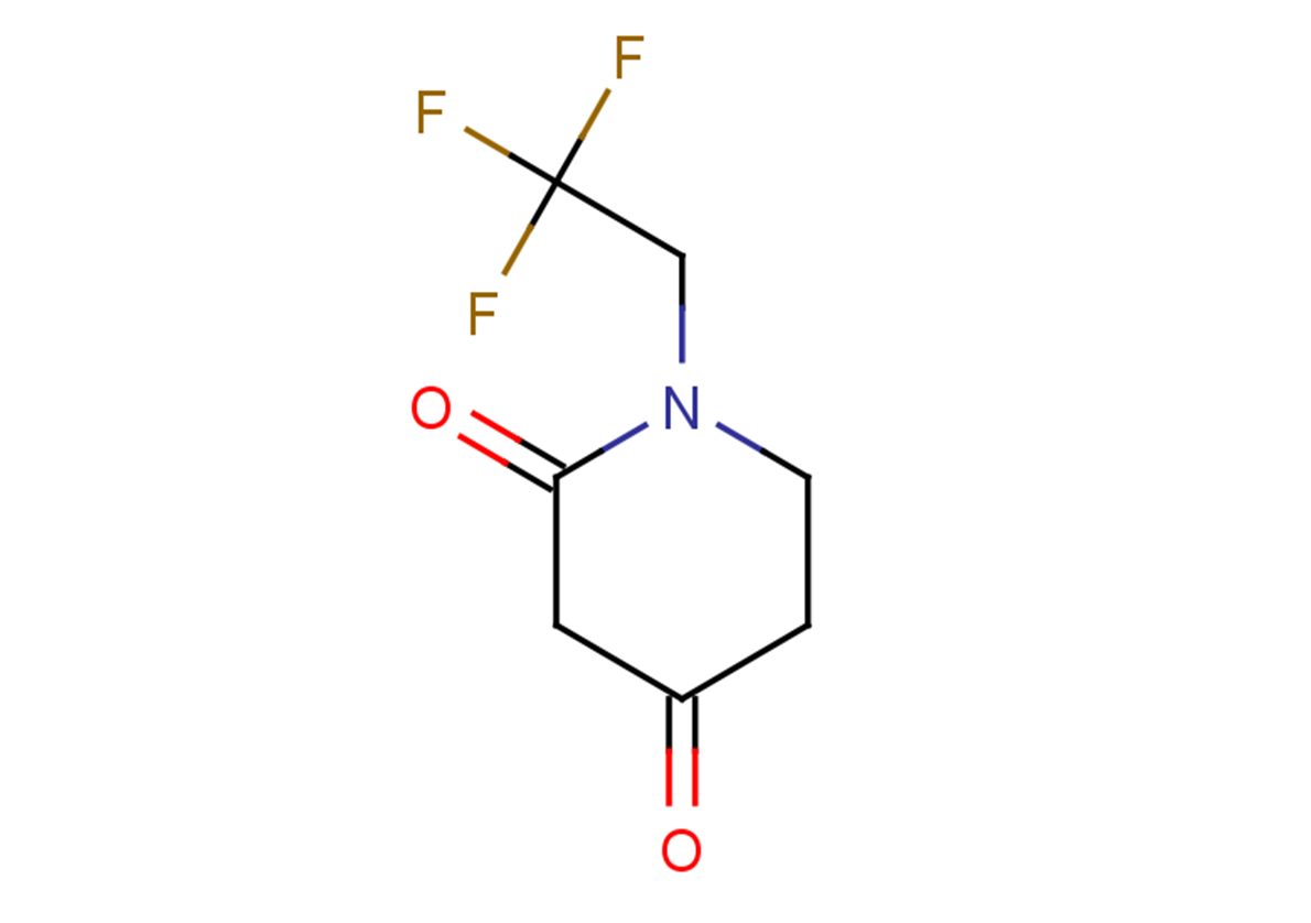 1-(2,2,2-trifluoroethyl)piperidine-2,4-dione