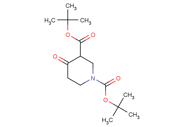 1,3-di-tert-butyl 4-oxopiperidine-1,3-dicarboxylate