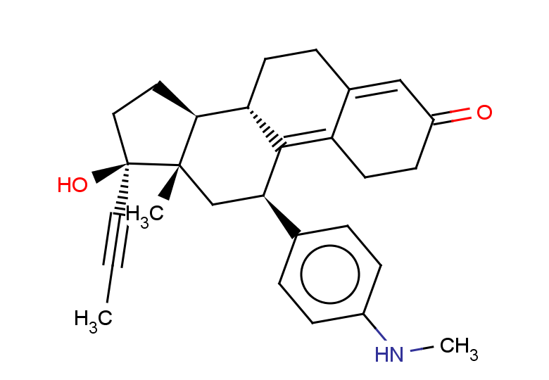 (10S,11S,14S,15S,17R)-14-hydroxy-15-methyl-17-[4-(methylamino)phenyl]-14-(prop-1-yn-1-yl)tetracyclo[8.7.0.0^{2,7}.0^{11,15}]heptadeca-1,6-dien-5-one