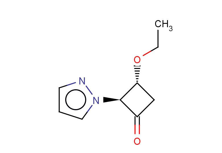 rac-(2R,3S)-3-ethoxy-2-(1H-pyrazol-1-yl)cyclobutan-1-one, trans
