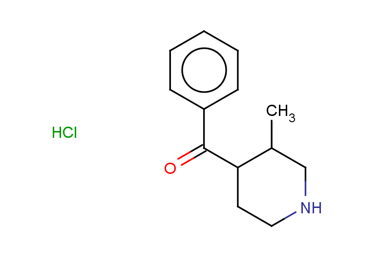 4-benzoyl-3-methylpiperidine hydrochloride, Mixture of diastereomers