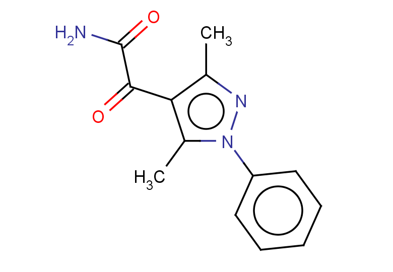 2-(3,5-dimethyl-1-phenyl-1H-pyrazol-4-yl)-2-oxoacetamide