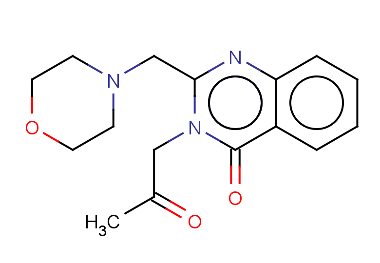 2-(morpholin-4-ylmethyl)-3-(2-oxopropyl)-3,4-dihydroquinazolin-4-one