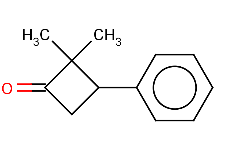 2,2-dimethyl-3-phenylcyclobutan-1-one