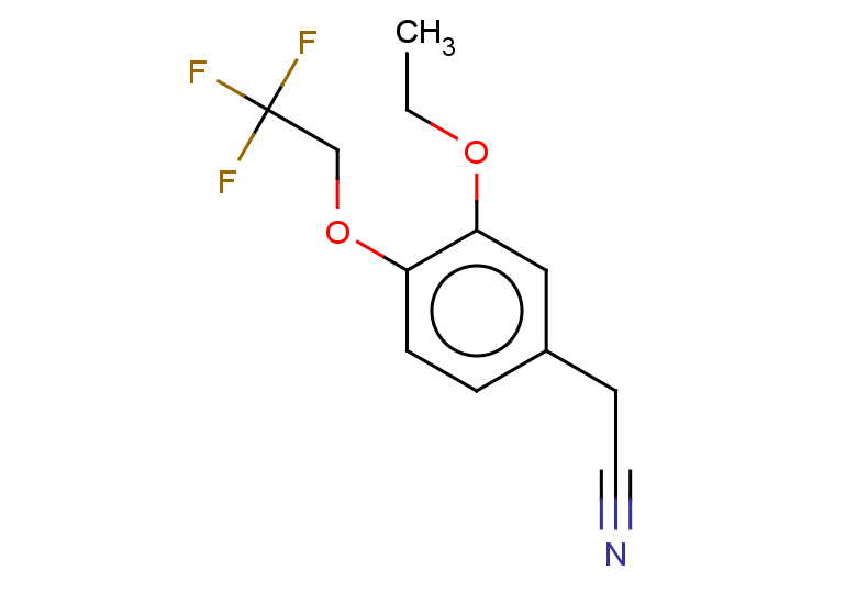 2-[3-ethoxy-4-(2,2,2-trifluoroethoxy)phenyl]acetonitrile