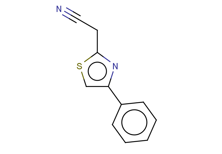 2-(4-phenyl-1,3-thiazol-2-yl)acetonitrile