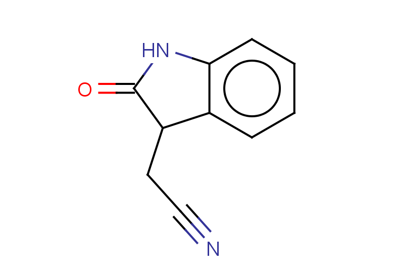 2-(2-oxo-2,3-dihydro-1H-indol-3-yl)acetonitrile