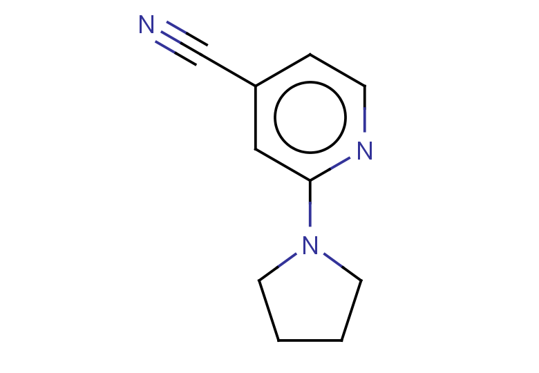 2-(pyrrolidin-1-yl)pyridine-4-carbonitrile