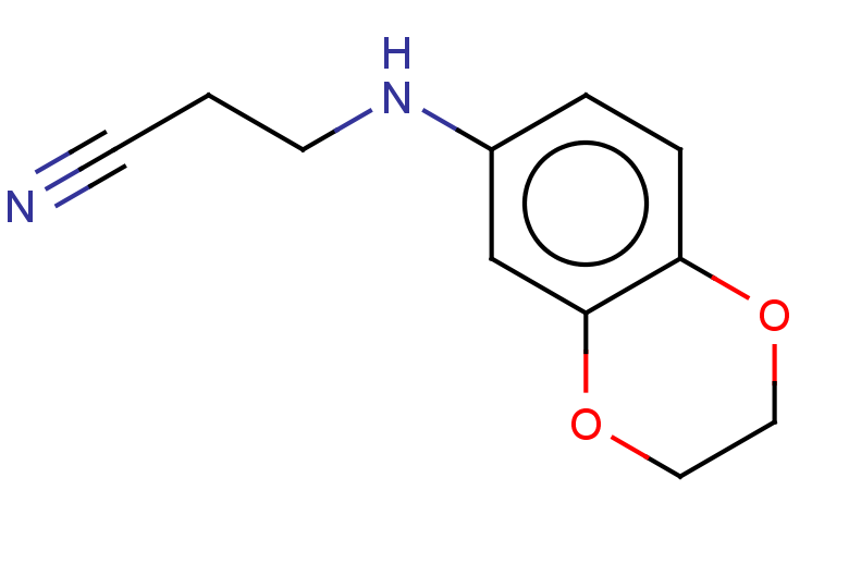 3-[(2,3-dihydro-1,4-benzodioxin-6-yl)amino]propanenitrile