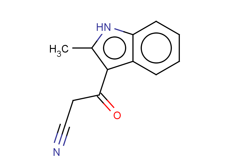 3-(2-methyl-1H-indol-3-yl)-3-oxopropanenitrile