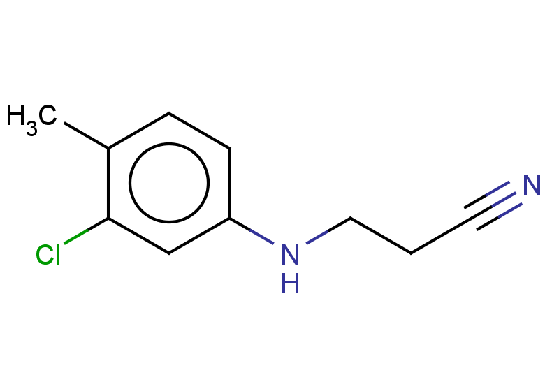 3-[(3-chloro-4-methylphenyl)amino]propanenitrile