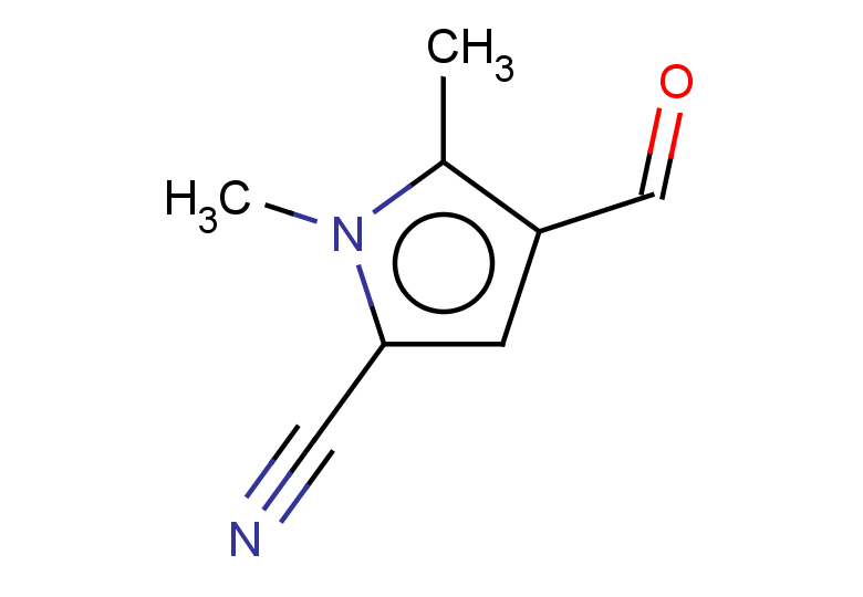4-formyl-1,5-dimethyl-1H-pyrrole-2-carbonitrile