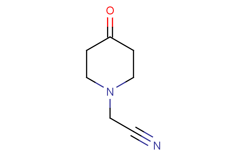 2-(4-oxopiperidin-1-yl)acetonitrile