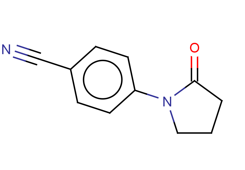 4-(2-oxopyrrolidin-1-yl)benzonitrile