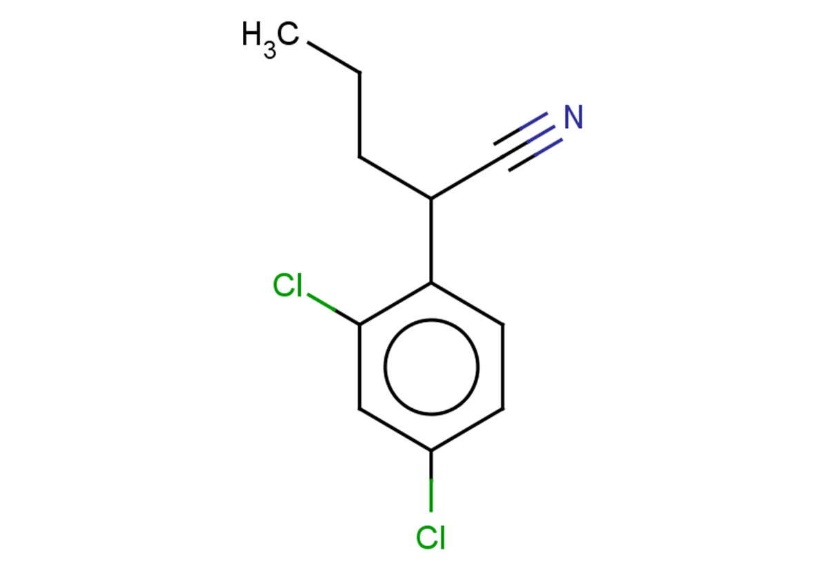 2-(2,4-dichlorophenyl)pentanenitrile