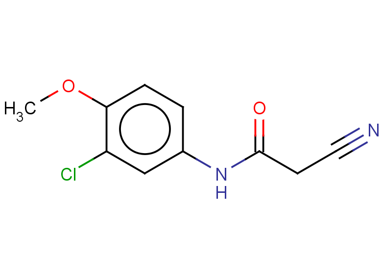 N-(3-chloro-4-methoxyphenyl)-2-cyanoacetamide