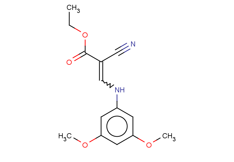 ethyl 2-cyano-3-[(3,5-dimethoxyphenyl)amino]prop-2-enoate