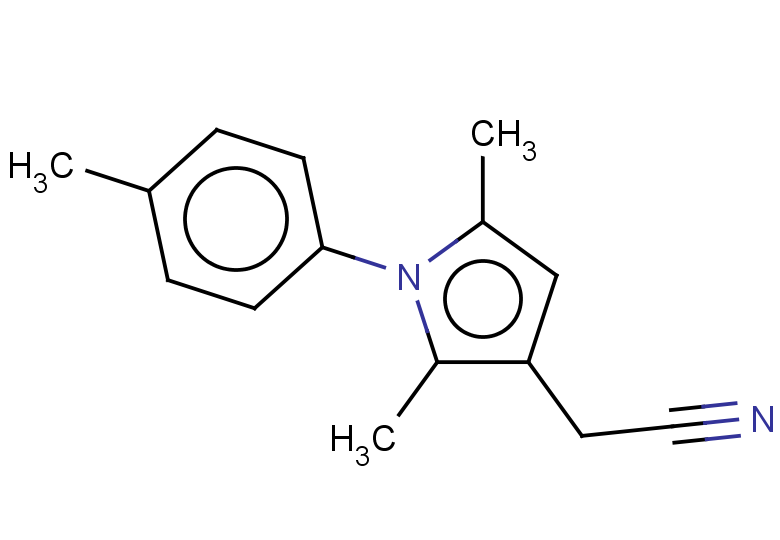 2-[2,5-dimethyl-1-(4-methylphenyl)-1H-pyrrol-3-yl]acetonitrile