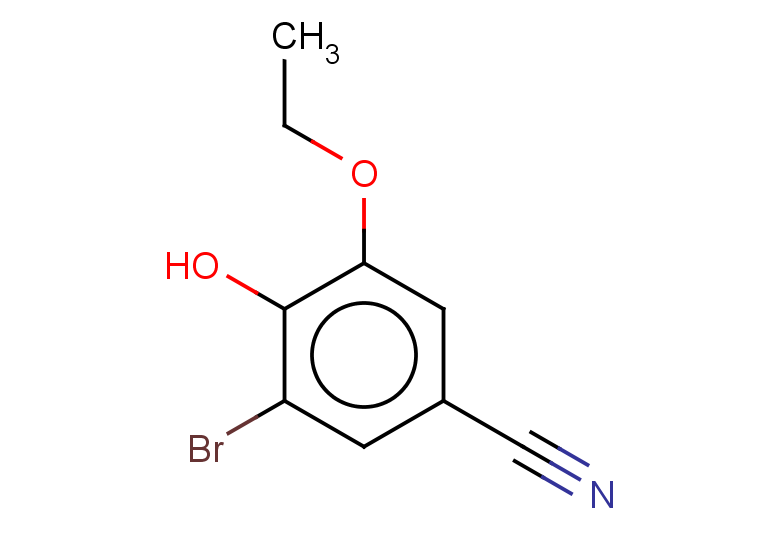 3-bromo-5-ethoxy-4-hydroxybenzonitrile