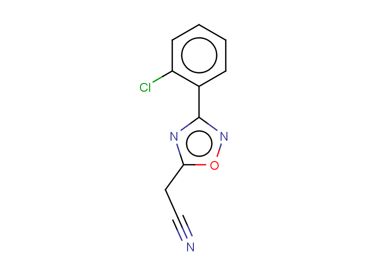 2-[3-(2-chlorophenyl)-1,2,4-oxadiazol-5-yl]acetonitrile