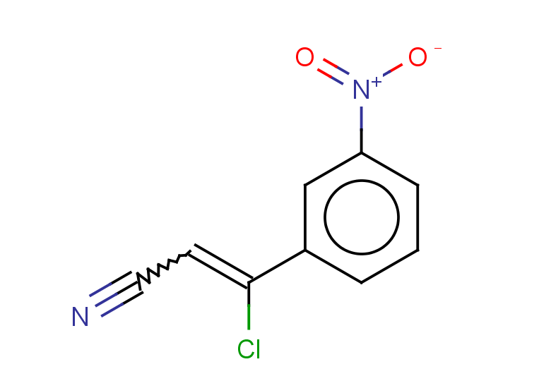 3-chloro-3-(3-nitrophenyl)prop-2-enenitrile