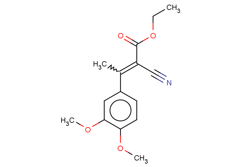 ethyl 2-cyano-3-(3,4-dimethoxyphenyl)but-2-enoate