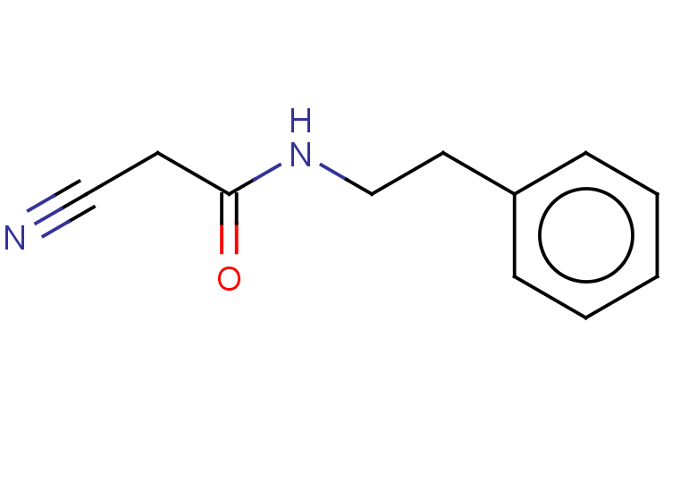 2-cyano-N-(2-phenylethyl)acetamide