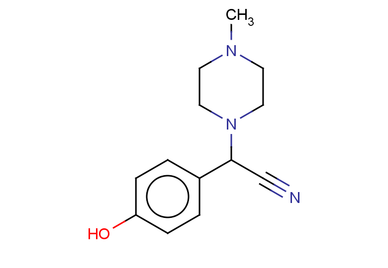 2-(4-hydroxyphenyl)-2-(4-methylpiperazin-1-yl)acetonitrile