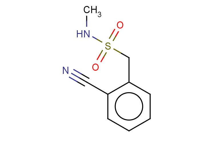 1-(2-cyanophenyl)-N-methylmethanesulfonamide