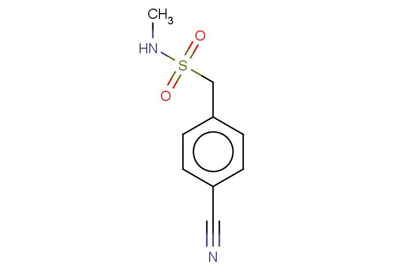 1-(4-cyanophenyl)-N-methylmethanesulfonamide
