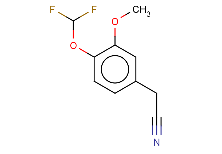 2-[4-(difluoromethoxy)-3-methoxyphenyl]acetonitrile
