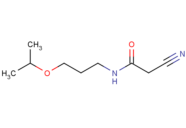 2-cyano-N-[3-(propan-2-yloxy)propyl]acetamide