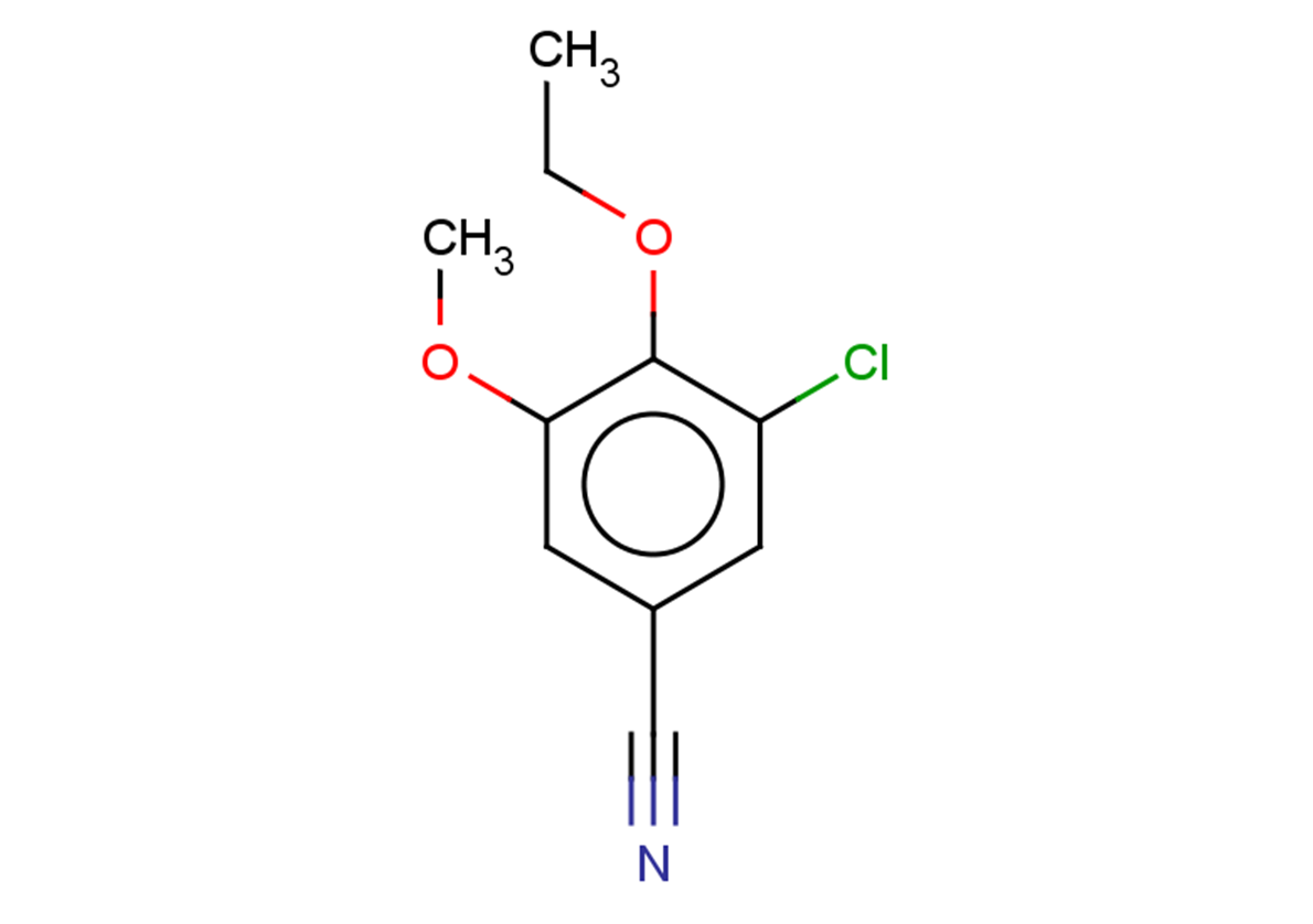 3-chloro-4-ethoxy-5-methoxybenzonitrile