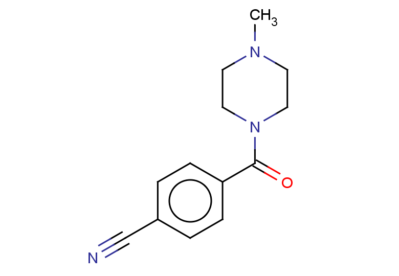 4-(4-methylpiperazine-1-carbonyl)benzonitrile