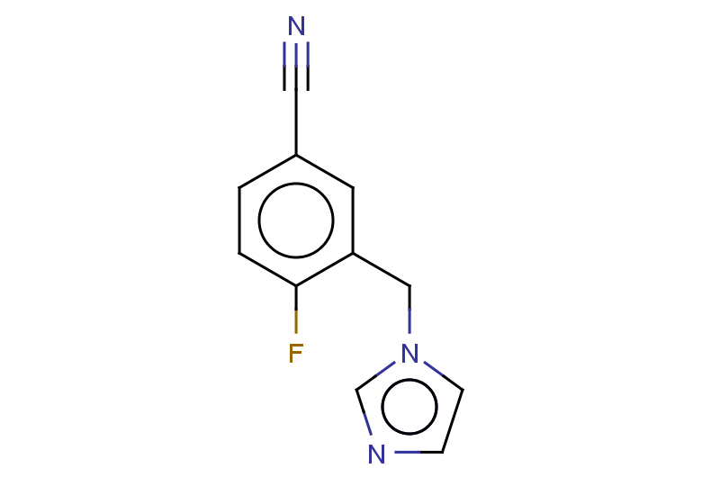 4-fluoro-3-[(1H-imidazol-1-yl)methyl]benzonitrile