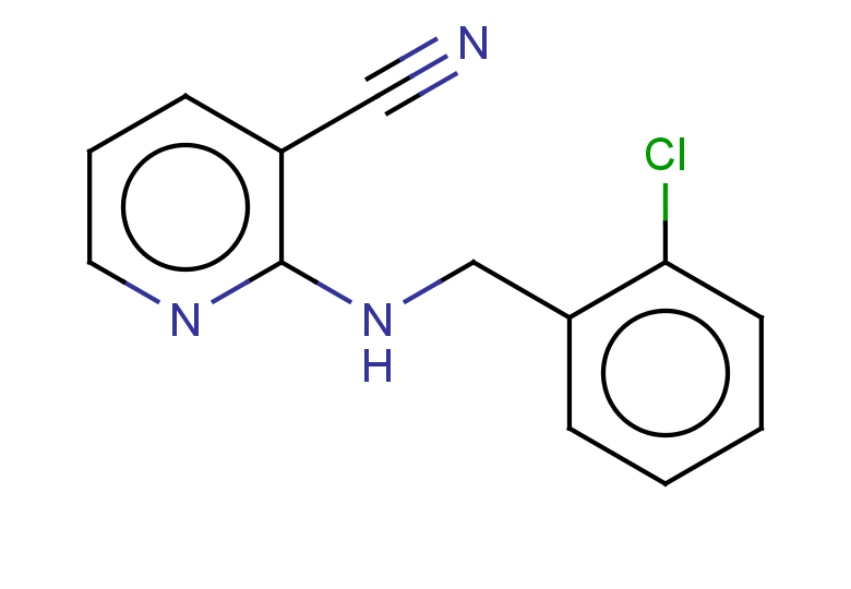 2-{[(2-chlorophenyl)methyl]amino}pyridine-3-carbonitrile