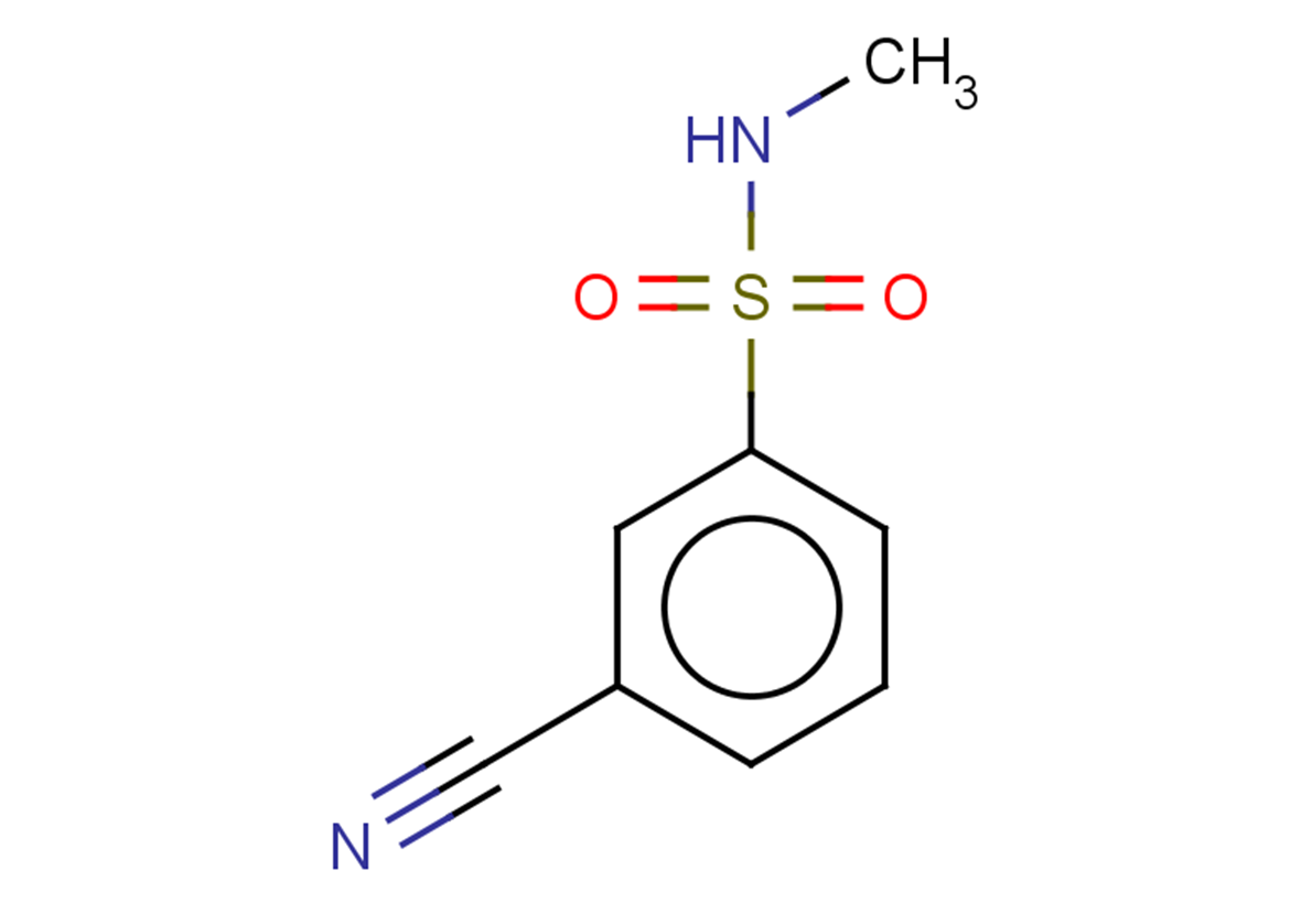 3-cyano-N-methylbenzene-1-sulfonamide