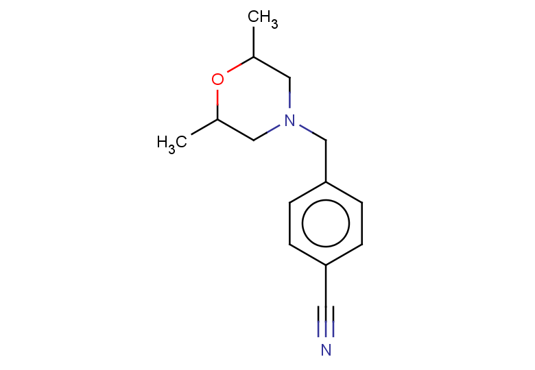 4-[(2,6-dimethylmorpholin-4-yl)methyl]benzonitrile