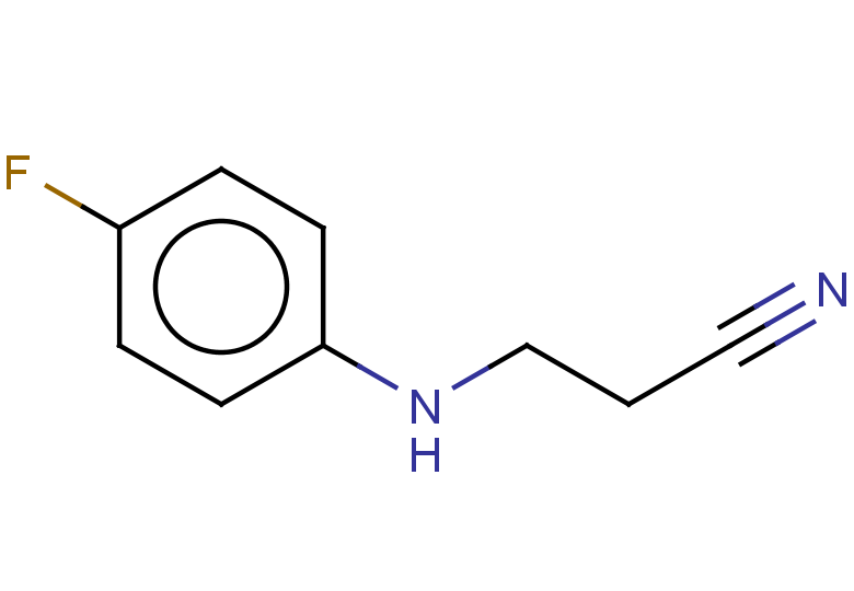 3-[(4-fluorophenyl)amino]propanenitrile