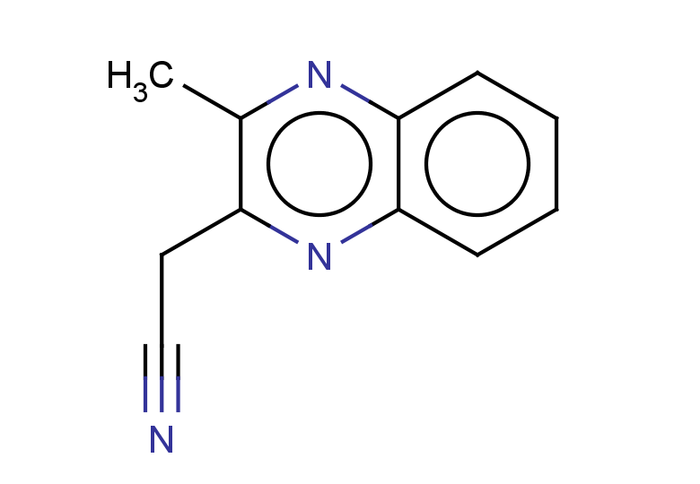 2-(3-methylquinoxalin-2-yl)acetonitrile