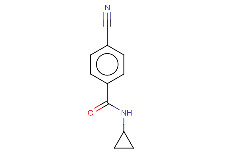 4-cyano-N-cyclopropylbenzamide