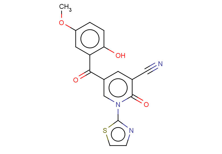 5-(2-hydroxy-5-methoxybenzoyl)-2-oxo-1-(1,3-thiazol-2-yl)-1,2-dihydropyridine-3-carbonitrile