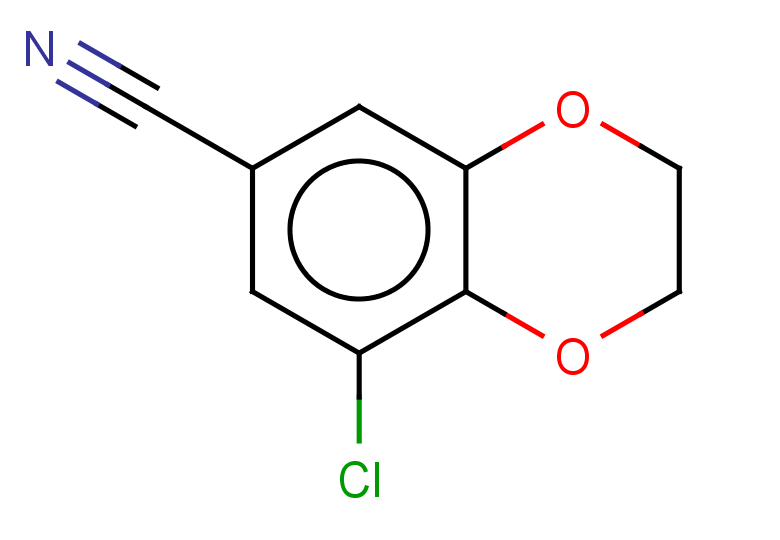 8-chloro-2,3-dihydro-1,4-benzodioxine-6-carbonitrile