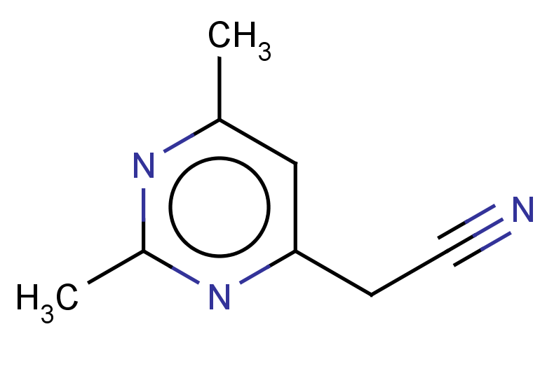 2-(2,6-dimethylpyrimidin-4-yl)acetonitrile