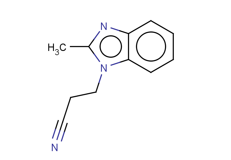 3-(2-methyl-1H-1,3-benzodiazol-1-yl)propanenitrile