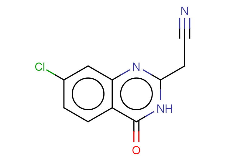 2-(7-chloro-4-oxo-3,4-dihydroquinazolin-2-yl)acetonitrile