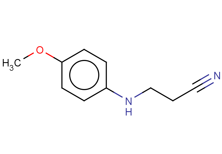 3-[(4-methoxyphenyl)amino]propanenitrile