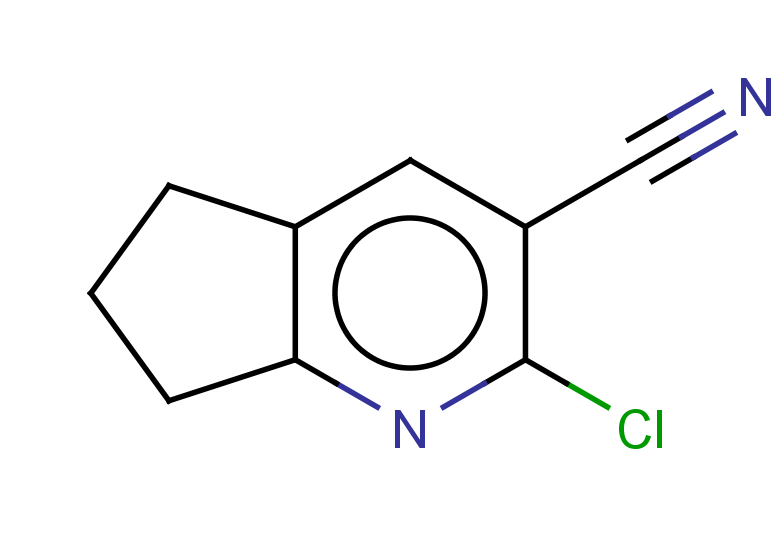 2-chloro-5H,6H,7H-cyclopenta[b]pyridine-3-carbonitrile