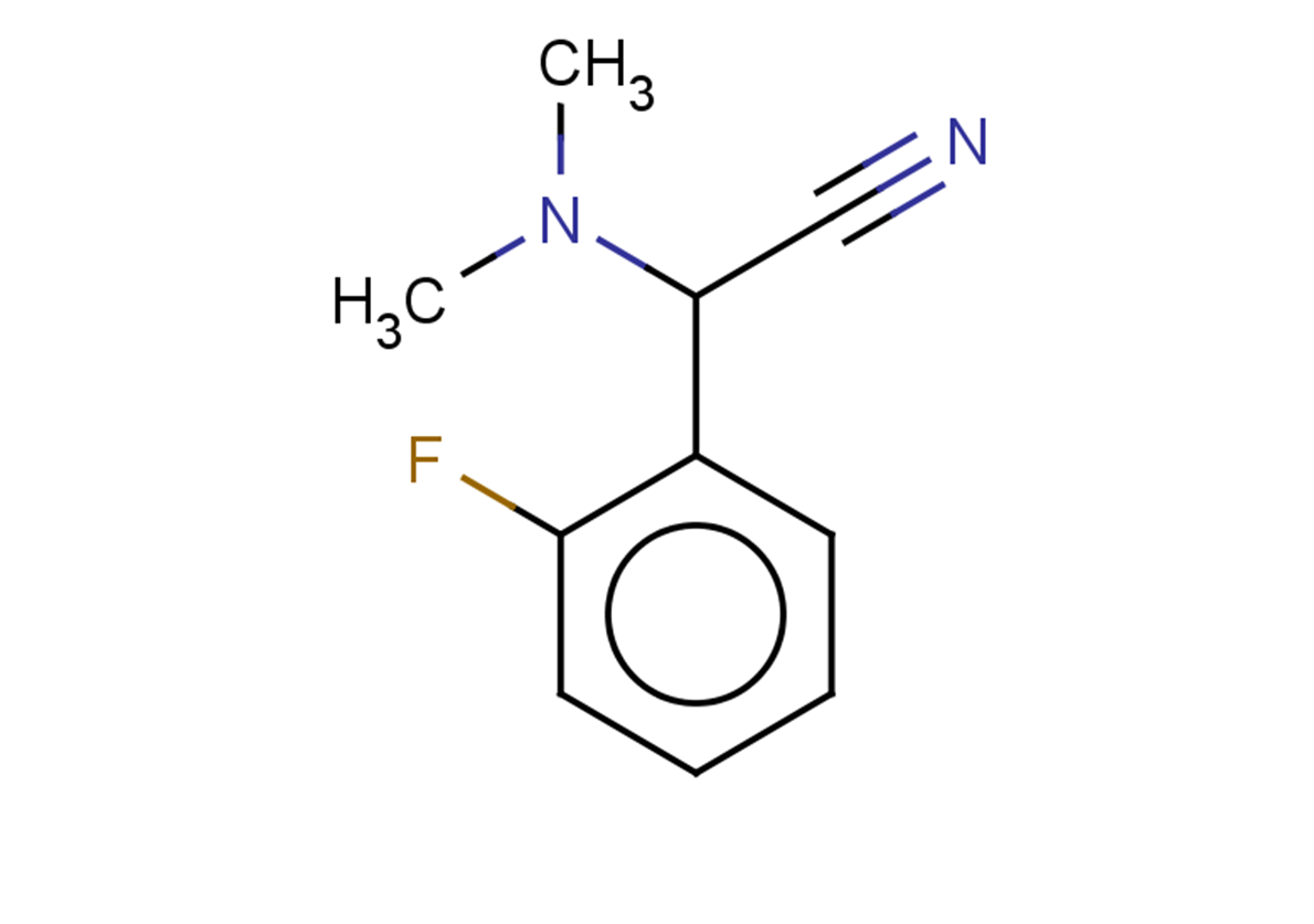 2-(dimethylamino)-2-(2-fluorophenyl)acetonitrile